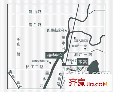觀瀾國際交通圖