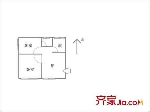 逍遙小區(qū) 0室 戶型圖