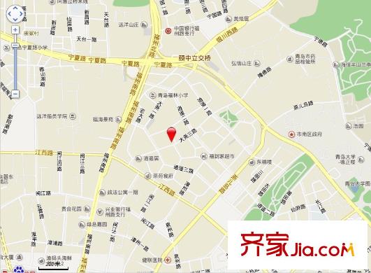 逍遙小區(qū)交通圖