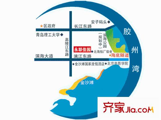 永聯(lián)佳園交通圖區(qū)位