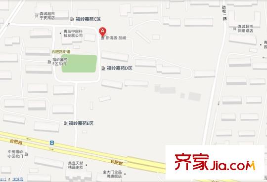 新海園品閣交通圖