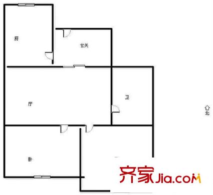 菜市二路小區(qū) 戶型圖