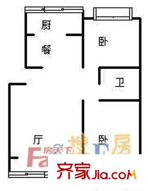 青島 中海公寓 二居