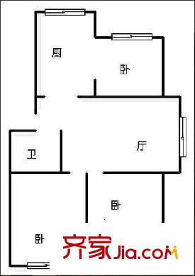 青島 中海公寓 三居