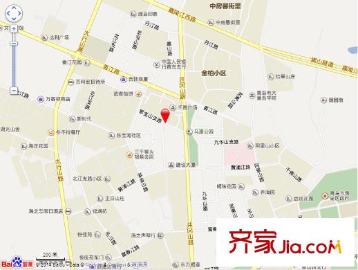 中建紫錦廣場交通圖