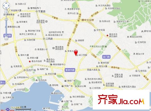 閩江花園交通圖