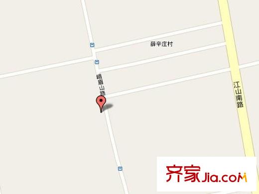 峨眉花園交通圖