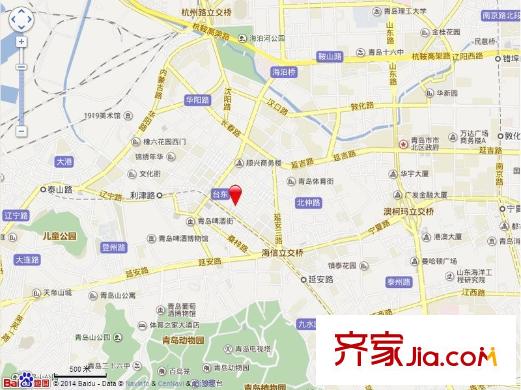 臺東步行街交通圖