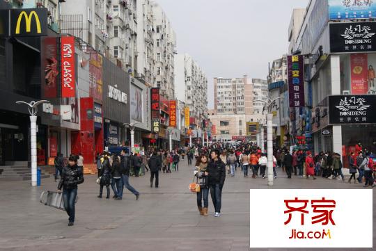 臺(tái)東步行街外景圖 