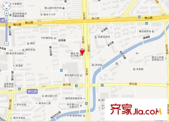 嘉合新興交通圖