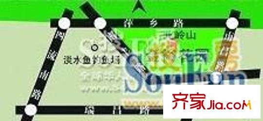 金?；▓@交通圖區(qū)位圖