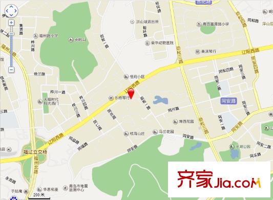 浮新小區(qū)東區(qū)交通圖
