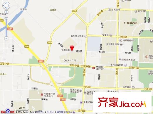 華鵬宜家交通圖
