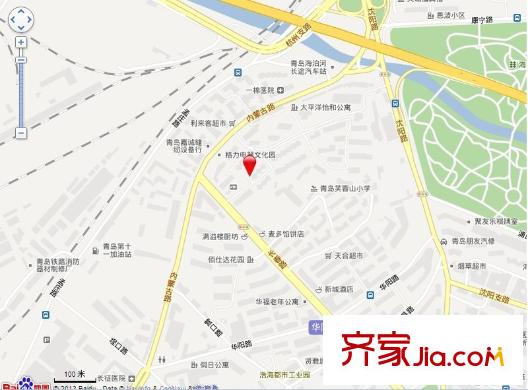 銀河山莊交通圖