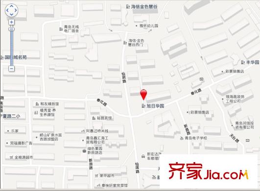 旭日花園交通圖