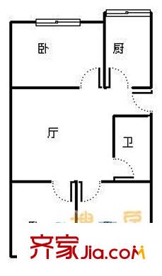 海地儷園 3室 戶型圖