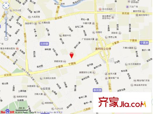 鎮(zhèn)江路小區(qū)交通圖