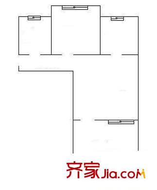 遠(yuǎn)洋新村 3室 戶型圖
