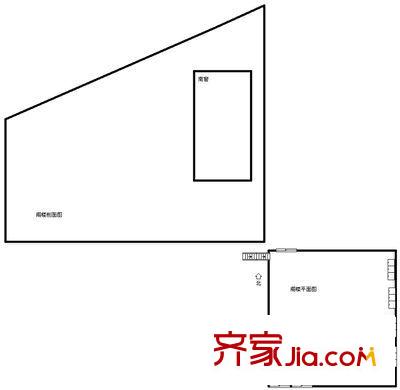 貯水山公園 2室 戶型圖