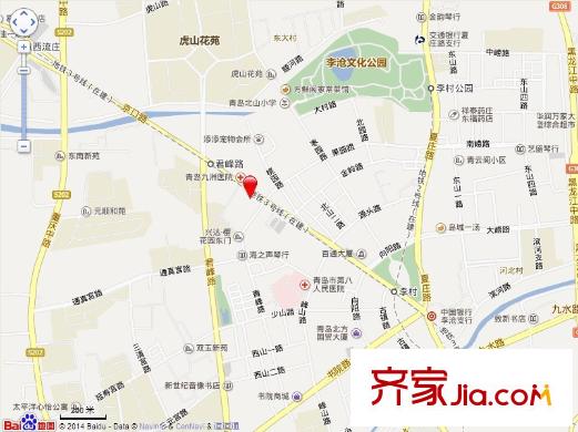 京口路小區(qū)交通圖
