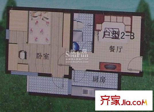 鑫欣家園 1室1廳 