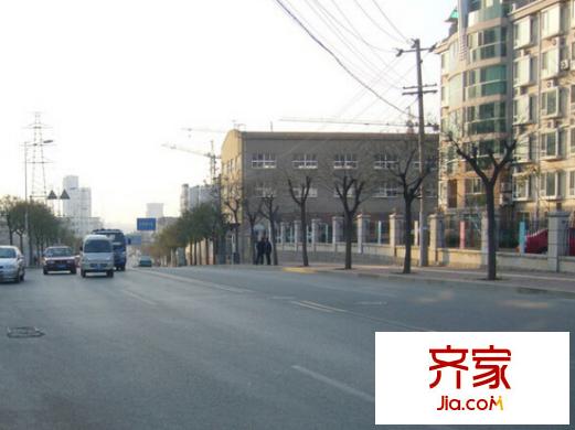青島山公寓外景圖 