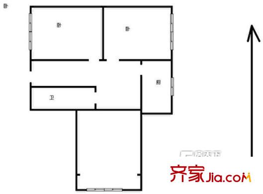 芙蓉山村戶型圖3室戶型圖 3室1衛(wèi)1廚