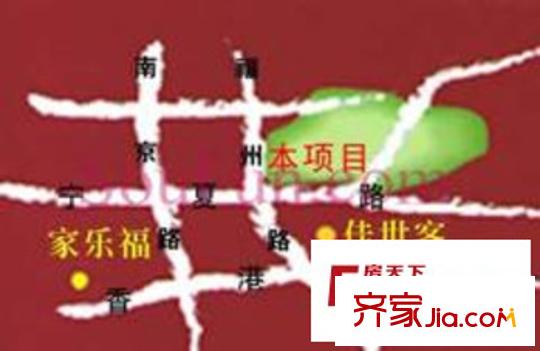 亞星擁翠山莊交通圖