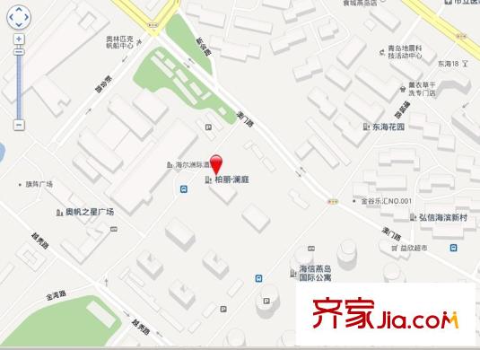 柏麗瀾庭交通圖