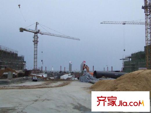 柏麗瀾庭配套圖周邊百麗廣場(chǎng)建設(shè)情況
