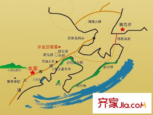 隆海東方華庭區(qū)位圖