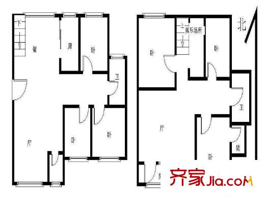 盛泰園 6室 戶型圖
