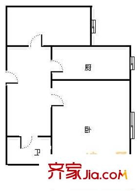 礦泉花園 3室 戶型圖