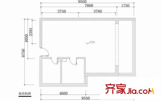 柏林賽樂 1室 戶型圖