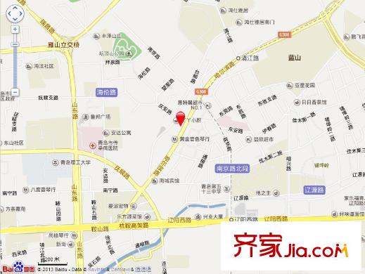 康寧花園交通圖