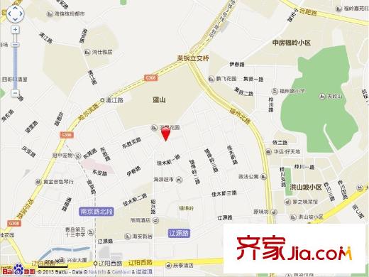 錯(cuò)埠嶺小區(qū)交通圖