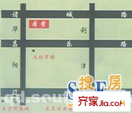 華陽家園交通圖