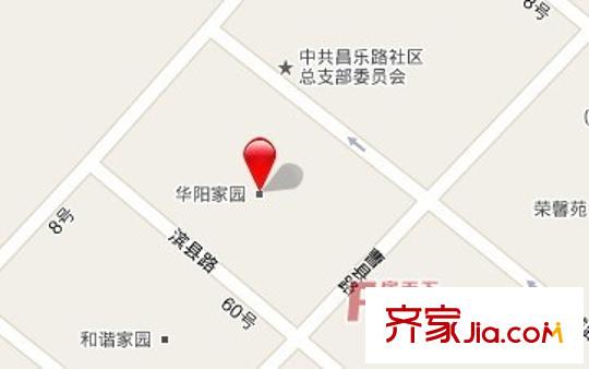 華陽家園交通圖1