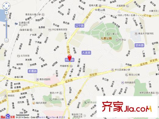熱河路小區(qū)交通圖