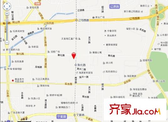 榮昌花園交通圖