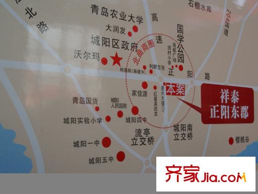 正陽東郡交通圖