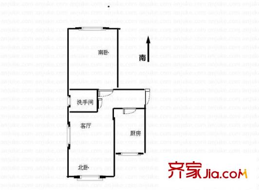 芙蓉花園 2室 戶(hù)型圖