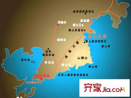 鰲山名苑交通圖
