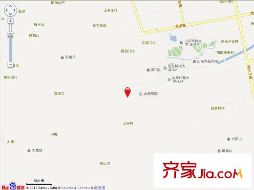 青島龍湖原山電子地圖