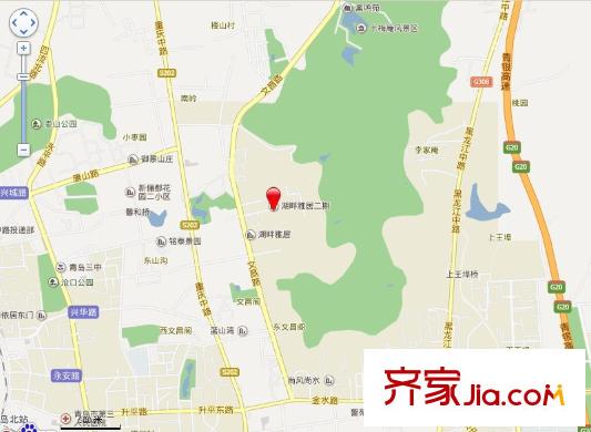 潤發(fā)湖畔雅居二期交通圖