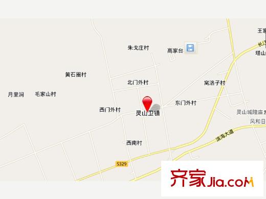 匯祥花園交通圖區(qū)位圖
