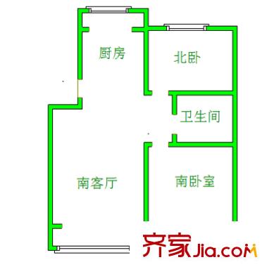 福嶺嘉苑E區(qū) 2室2廳 122平