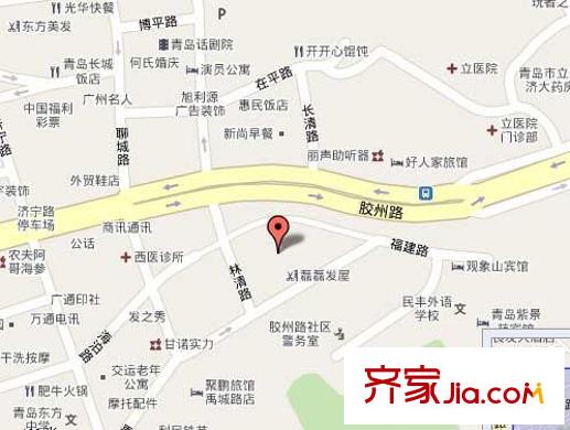 觀象山莊交通圖