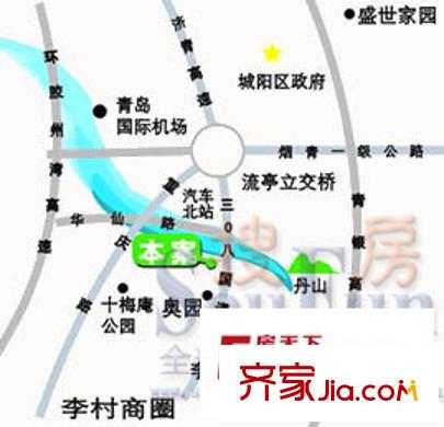 水青木華二期交通圖