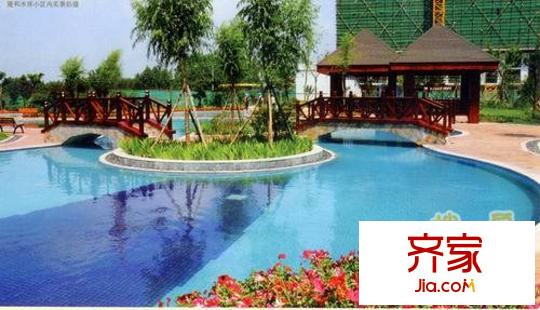 隆和水岸外景圖小區(qū)綠化